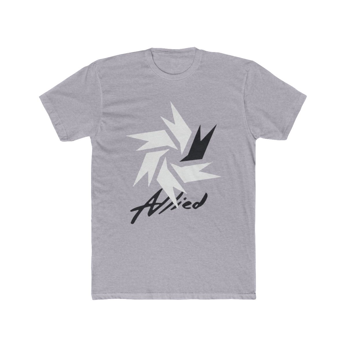 LOOKISM OFFICIAL GOODS MD ALLIED/얼라이드 SHORT SLEEVE T Shirt [WHITE] ROUND TEE
