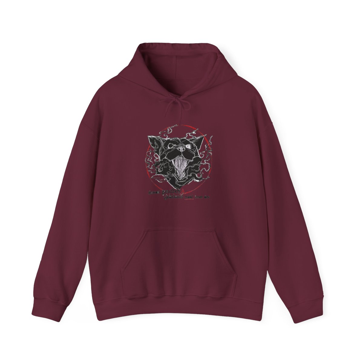 LOOKISM OFFICIAL MD GODDDOG FLEECE HOODIE [L]/갓독 크루/Hood Tee/Pullover/Hoodie - alternate angle 3, merchandise