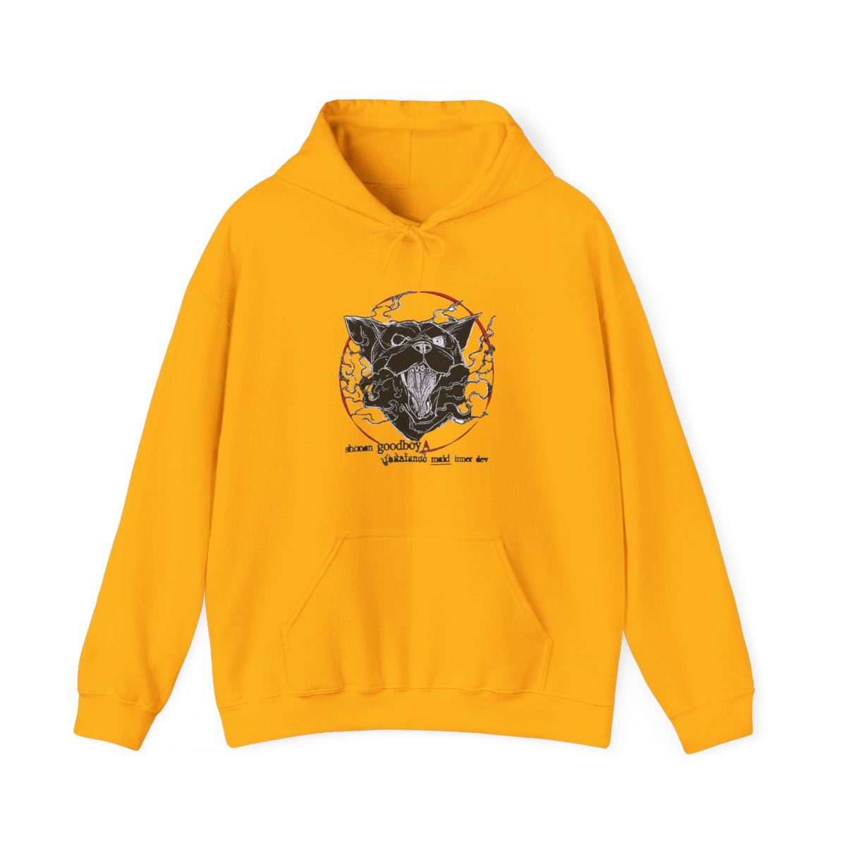 LOOKISM OFFICIAL MD GODDDOG FLEECE HOODIE [L]/갓독 크루/Hood Tee/Pullover/Hoodie - alternate angle 2, merchandise