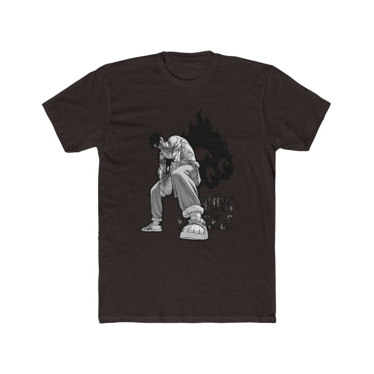 LOOKISM OFFICIAL MD GOODS BURN KNUCKLE VASCO /바스코 SHORT SLEEVE T Shirt Round Tee - Official T-Shirts merchandise