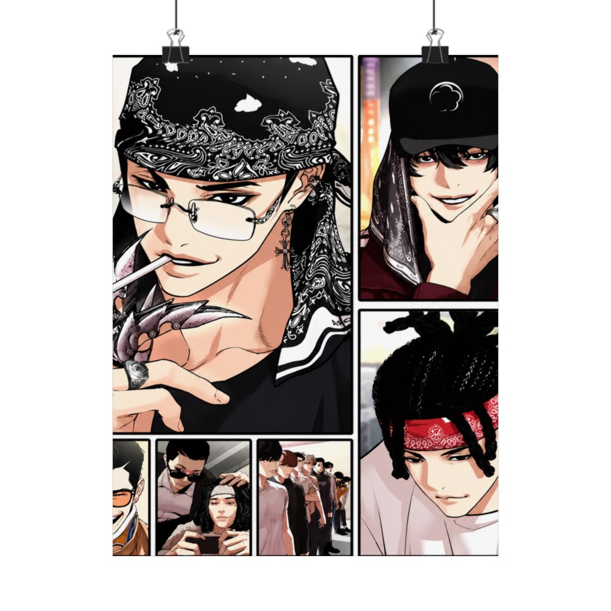 Beliebtes Korea Bl Anime L-Lookism Poster, langlebiges Gemälde, Leinwand-Poster, Wandbehang, Innendekoration, Kunst, Wandbild, Geschenk - Official Posters & Wall Art merchandise