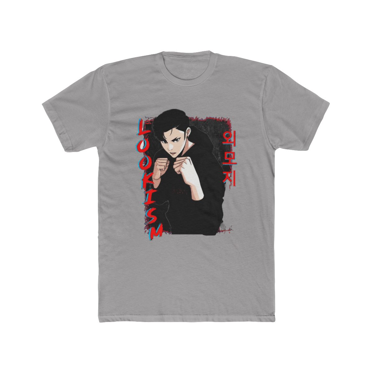 Zack lee (lee jin sung) Lookismus Manhwa Design T Shirt Tops Bluse Jungen weiße schlichte T-Shirts Männer
