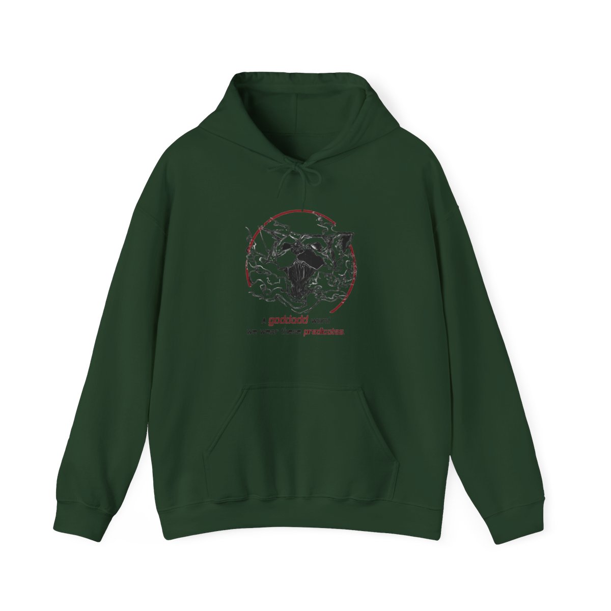 LOOKISM OFFICIAL MD GODDDOG FLEECE HOODIE [L]/갓독 크루/Hood Tee/Pullover/Hoodie