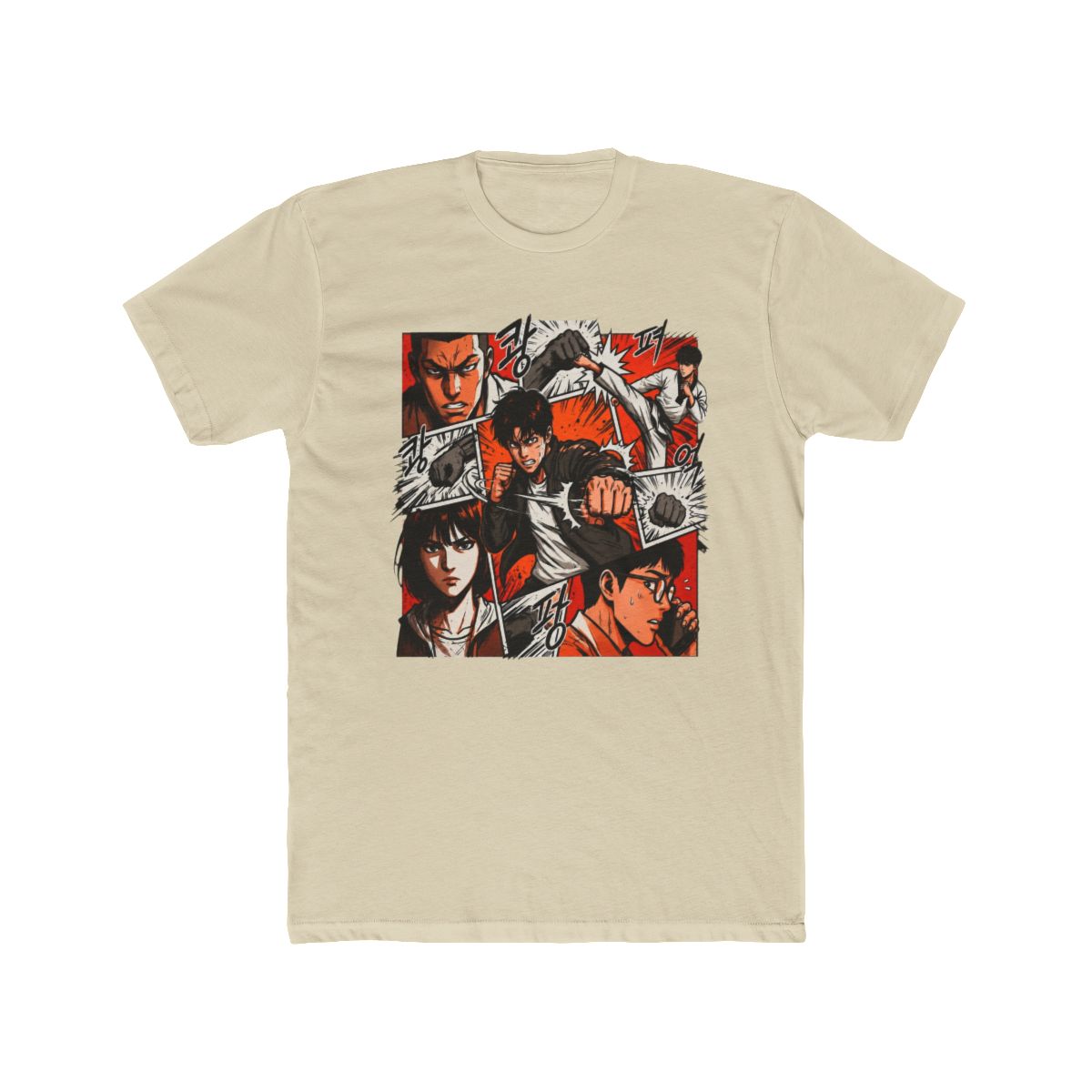 Lookism Hobin Yoo Fighting Action T Shirt - alternate angle 4, merchandise