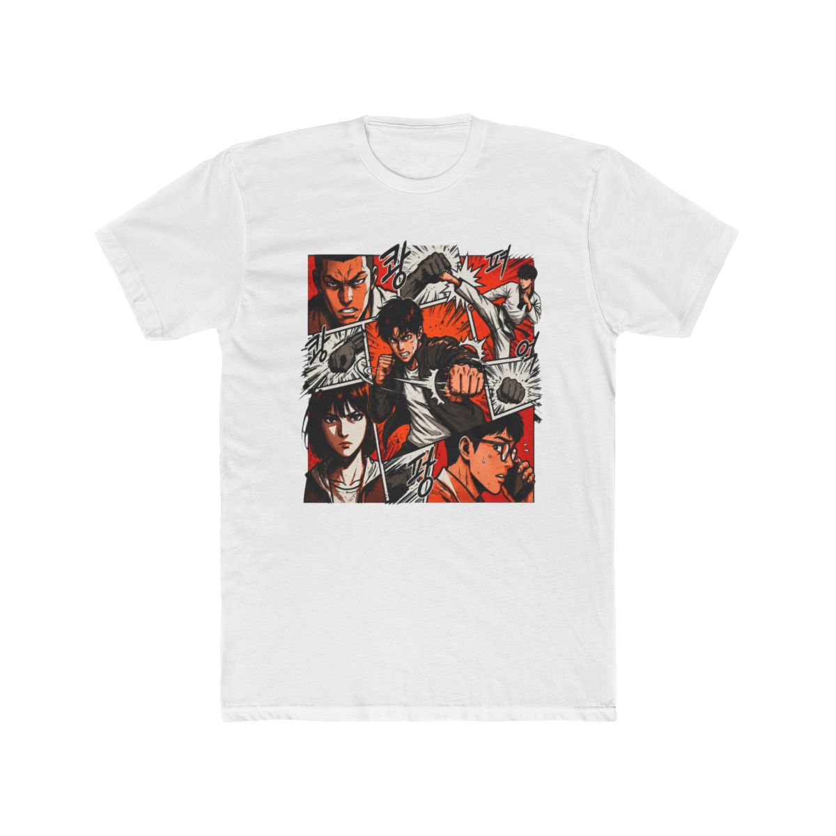 Lookism Hobin Yoo Fighting Action T Shirt - Official t-shirts merchandise