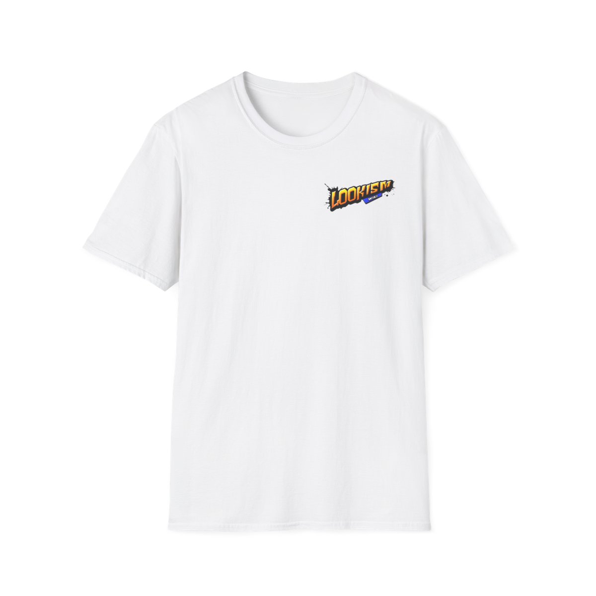 Anime Male Character Illustration T-Shirt | Graphic Back Print, Small Chest Logo | Lookism  - Official T-Shirts merchandise