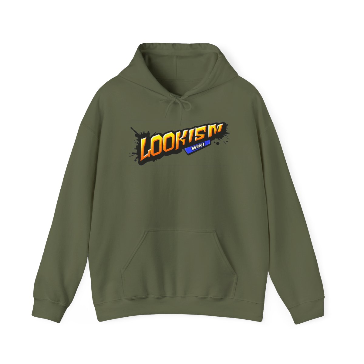 Lookism Logo Hoodie | Graphic Streetwear Pullover, Anime-Inspired Design - alternate angle 4, merchandise