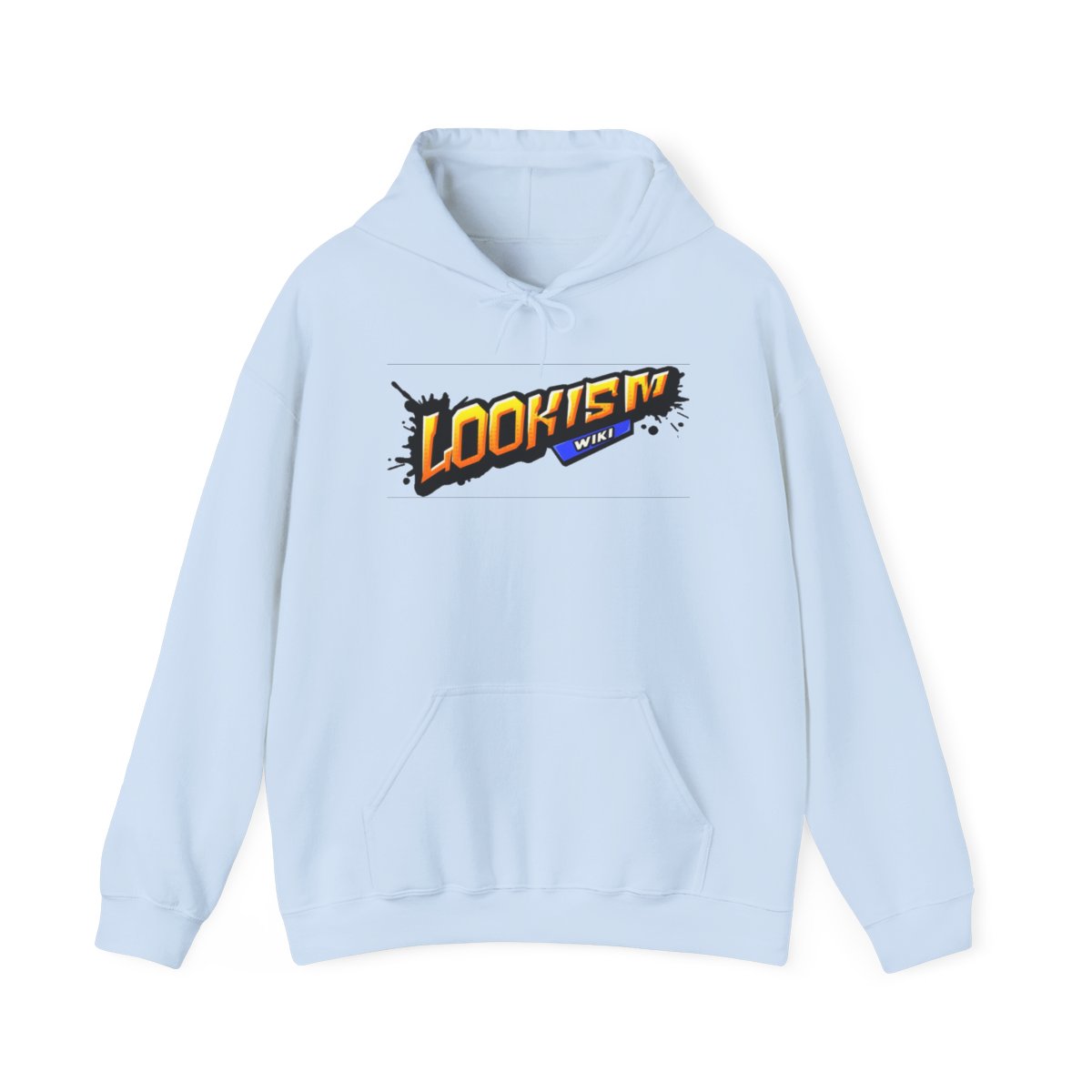 Lookism Logo Hoodie | Graphic Streetwear Pullover, Anime-Inspired Design - alternate angle 5, merchandise