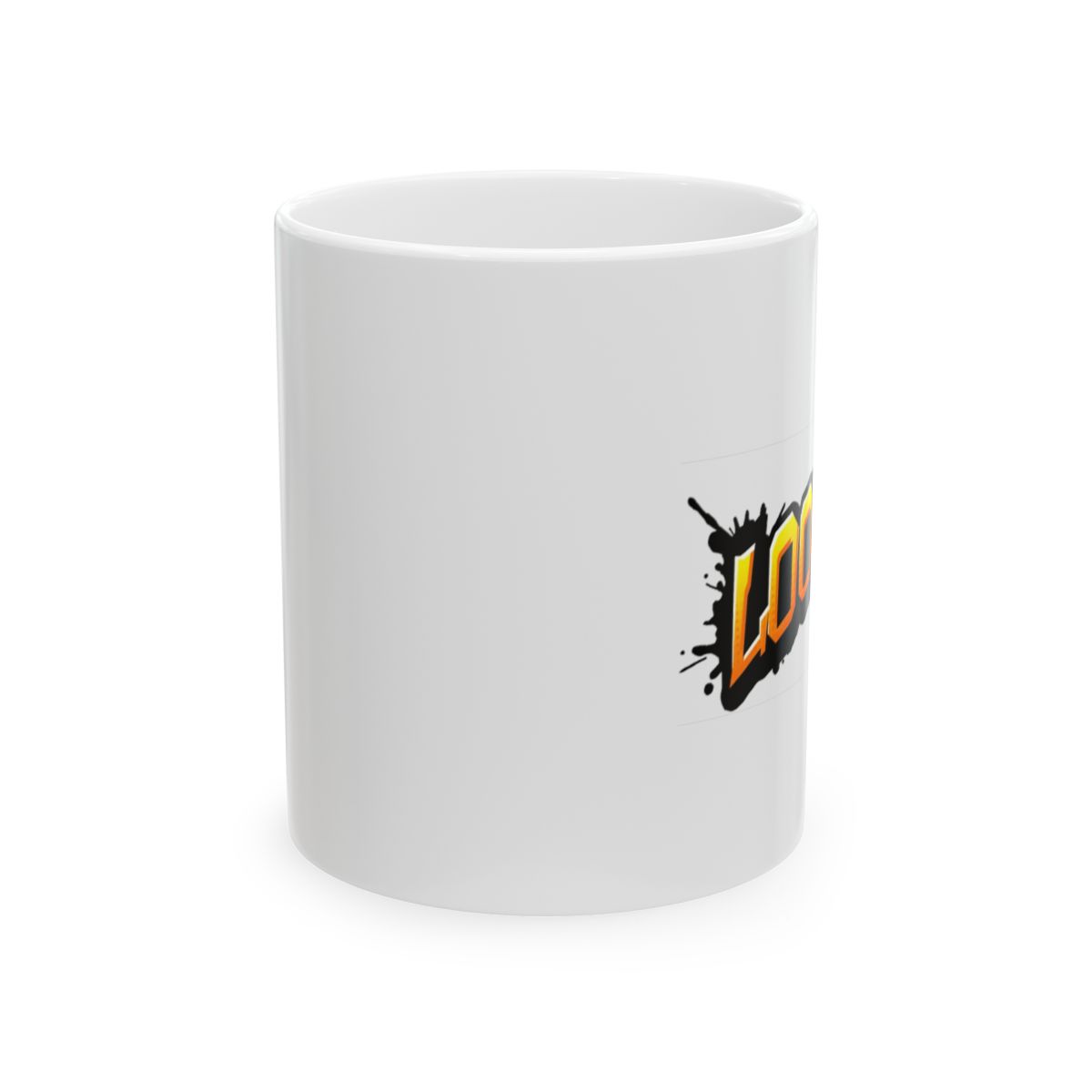 Loud Boom Comic Splash Mug | Ceramic Coffee Cup | Lookism - alternate angle 1, merchandise